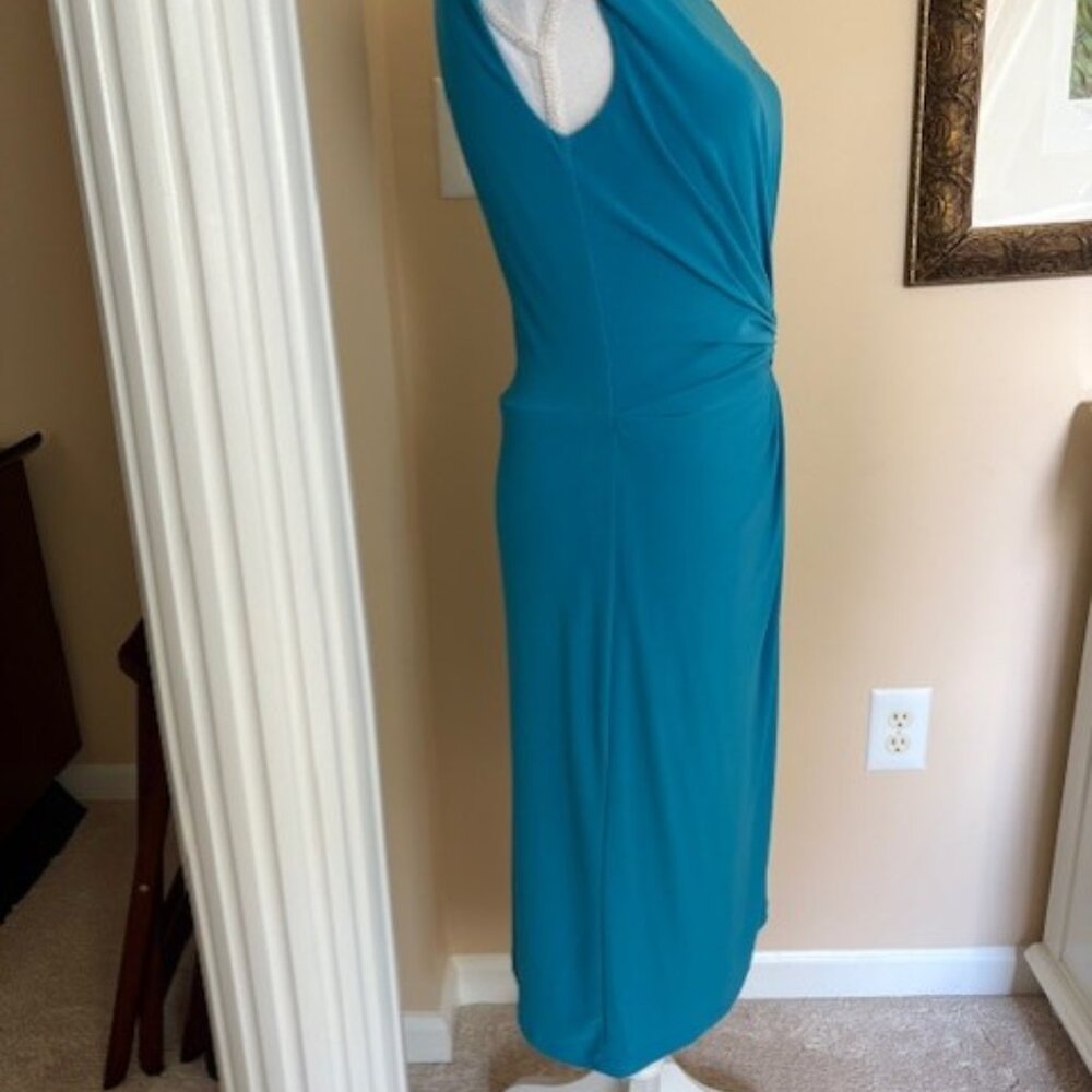 RALPH LAUREN TURQUOISE DRESS - Picture 3 of 6